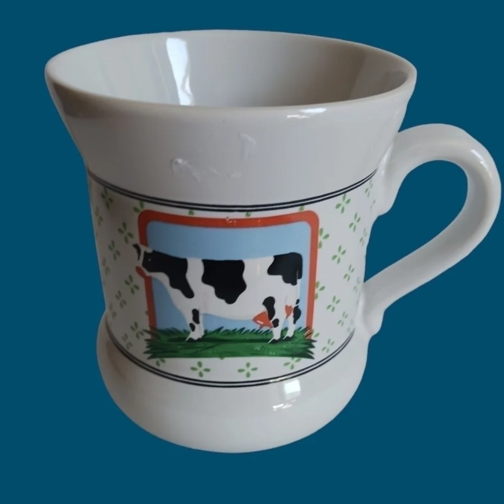 Vandor country vtg coffee mugs lot of 4 10floz